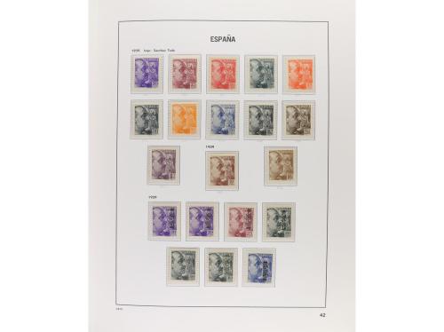 LOTES y COLECCIONES. 1850-1969. ESPAÑA. Colección montada en