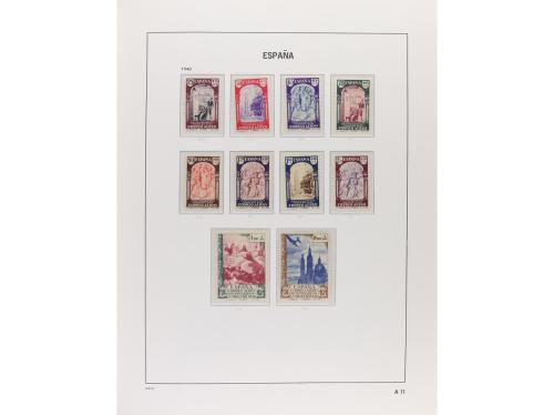 LOTES y COLECCIONES. 1850-1969. ESPAÑA. Colección montada en