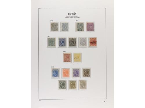 LOTES y COLECCIONES. 1850-1969. ESPAÑA. Colección montada en