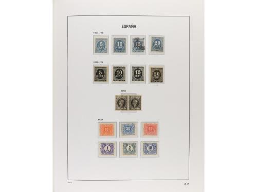 LOTES y COLECCIONES. 1850-1969. ESPAÑA. Colección montada en