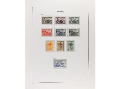 LOTES y COLECCIONES. 1850-1969. ESPAÑA. Colección montada en