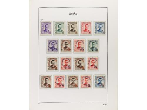 LOTES y COLECCIONES. 1850-1969. ESPAÑA. Colección montada en