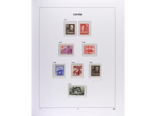 LOTES y COLECCIONES. 1850-1969. ESPAÑA. Colección montada en