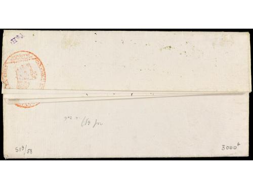 ✉ FRANCIA. 1799. LENTZBOURG (Suiza) a FRANCIA (dirección bor