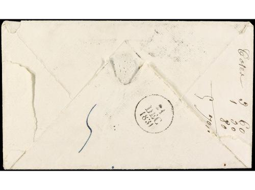 ✉ FRANCIA. 1831. A FRANCIA. Marca ARMÉE DU NORD/QUARTIER GAL