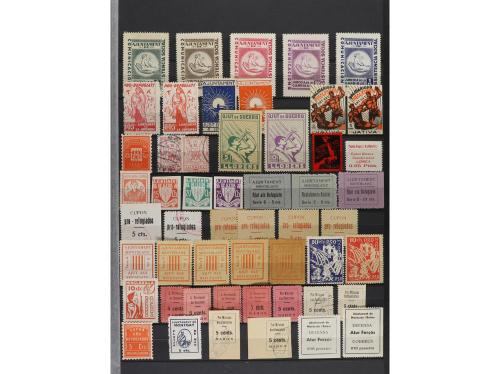 LOTES y COLECCIONES. ESPAÑA GUERRA CIVIL. ZONA REPUBLICANA. 