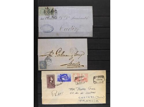 LOTES y COLECCIONES. ESPAÑA y COLONIAS. Conjunto en clasific