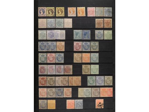 LOTES y COLECCIONES. ESPAÑA y COLONIAS. Conjunto en clasific