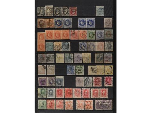 LOTES y COLECCIONES. ESPAÑA y COLONIAS. Conjunto en clasific