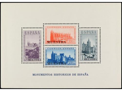 ** ESPAÑA. Ed. 847M y 847Ma. 2HB con HABILITACIÓN MUESTRA ti