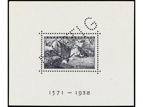 ** ESPAÑA. Ed. 862M y (*) 863M. HB dentadas con perforación 