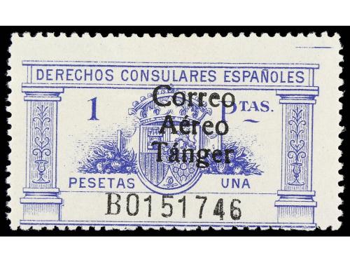 * COLONIAS ESPAÑOLAS: TANGER. Ed. 147/50. SERIE COMPLETA, 4 