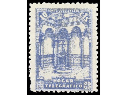 */(*) ESPAÑA: BENEFICENCIA. HUERFANOS TELEGRAFOS. Ed. 13/5. 