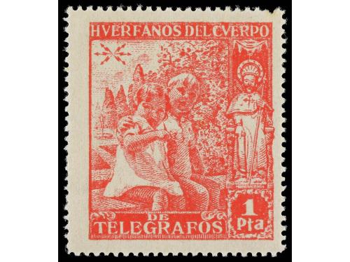 ** ESPAÑA: BENEFICENCIA. HUERFANOS TELEGRAFOS. Ed. 16/20. SE