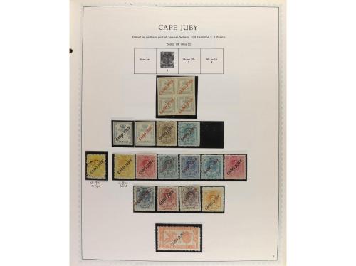 LOTES y COLECCIONES. COLONIAS ESPAÑOLAS. Colección en álbum 