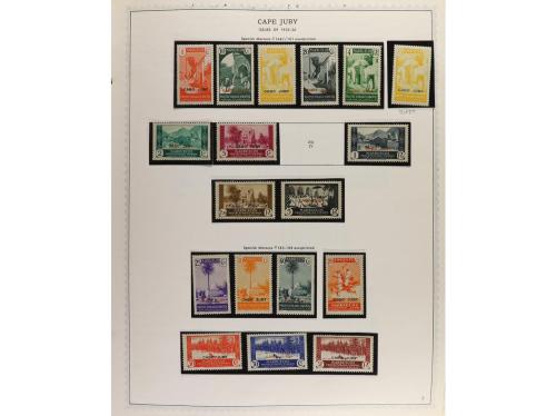 LOTES y COLECCIONES. COLONIAS ESPAÑOLAS. Colección en álbum 