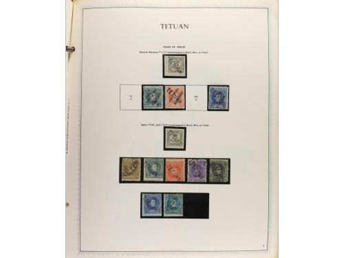 LOTES y COLECCIONES. COLONIAS ESPAÑOLAS. Colección en álbum 