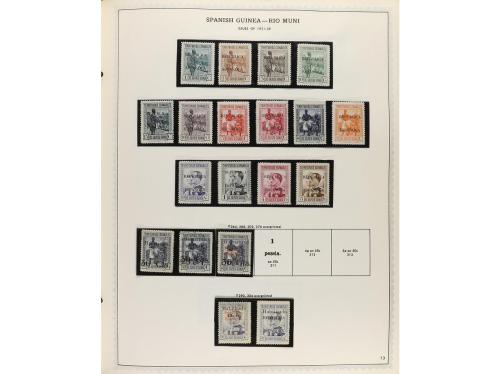 LOTES y COLECCIONES. COLONIAS ESPAÑOLAS. Colección en álbum 