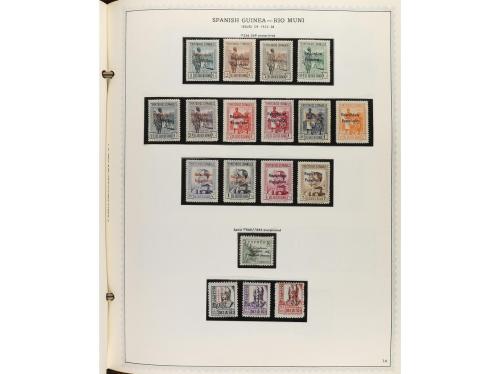 LOTES y COLECCIONES. COLONIAS ESPAÑOLAS. Colección en álbum 