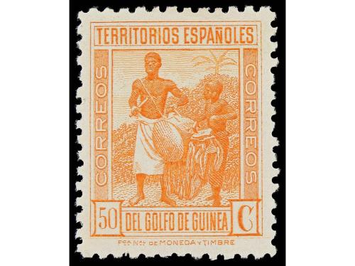 * COLONIAS ESPAÑOLAS: GUINEA. Ed. NE 11/119. SERIE COMPLETA 