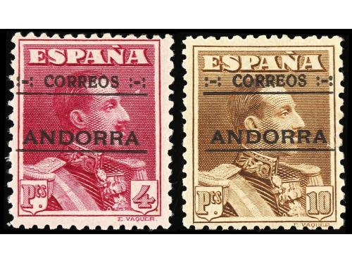** COLONIAS ESPAÑOLAS: ANDORRA. Ed. 1/14. SERIE COMPLETA, 14