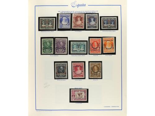 LOTES y COLECCIONES. ESPAÑA. Colección en 2 álbumes Majó de 