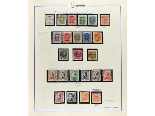 LOTES y COLECCIONES. ESPAÑA. Colección en 2 álbumes Majó de 