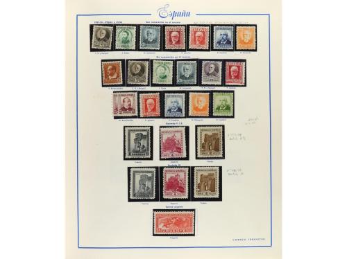 LOTES y COLECCIONES. ESPAÑA. Colección en 2 álbumes Majó de 