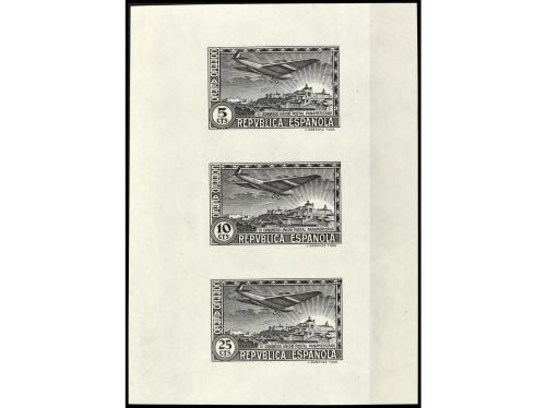 ESPAÑA. UNIÓN POSTAL PANAMERICANA. CORREO AÉREO. PRUEBAS DE 