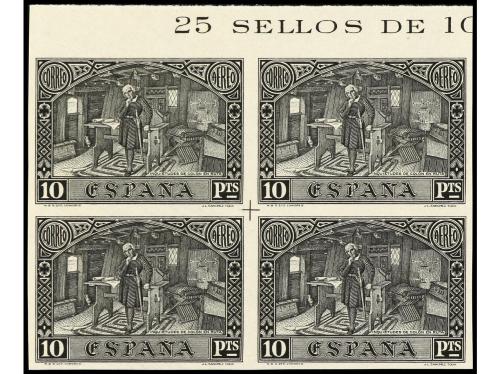 ESPAÑA. COLÓN AÉREA EUROPA. ENSAYOS DE PLANCHA. Juego comple