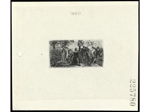 ESPAÑA. COLÓN. PRUEBAS DE PUNZÓN. Centros solamente. Despedi