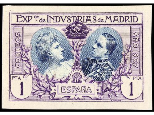 ESPAÑA. EXPO. DE INDUSTRIAS DE MADRID. ENSAYOS DE COLOR. 1 p