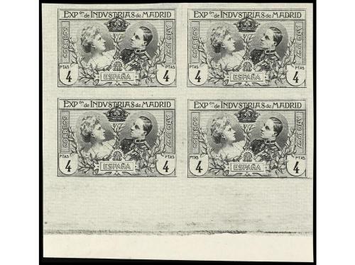 ESPAÑA. EXPO. INDUSTRIAS DE MADRID. ENSAYOS DE PLANCHA. Seri