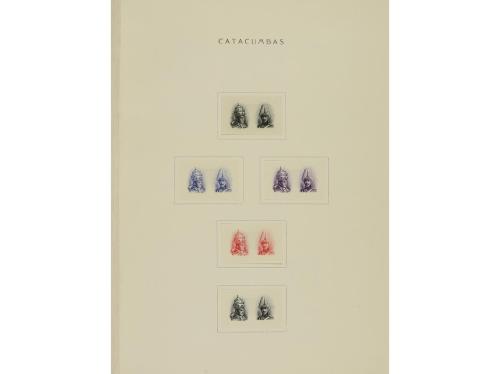 ESPAÑA. ENSAYOS DE COLOR. Colección de ensayos de las emisio