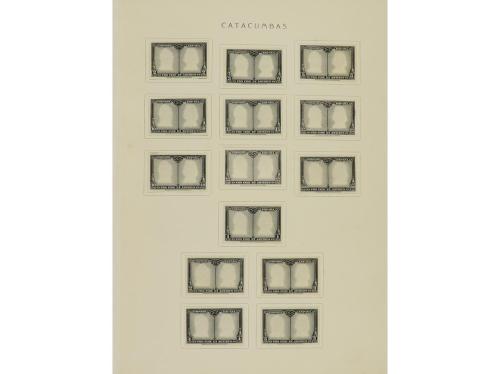 ESPAÑA. ENSAYOS DE COLOR. Colección de ensayos de las emisio