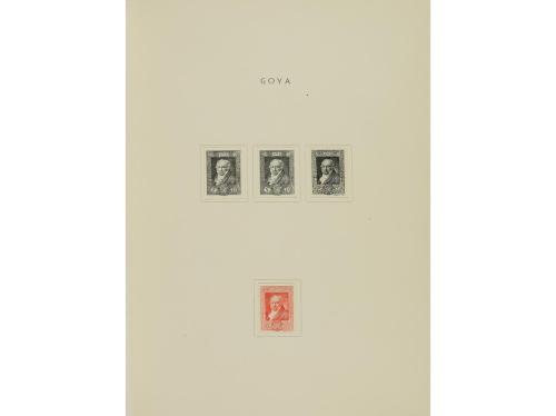 ESPAÑA. ENSAYOS DE COLOR. Colección de ensayos de las emisio