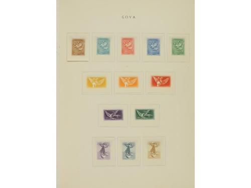 ESPAÑA. ENSAYOS DE COLOR. Colección de ensayos de las emisio