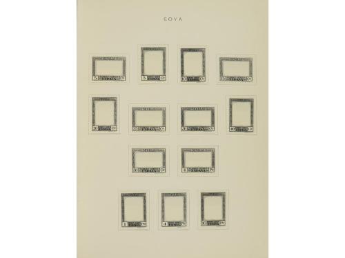 ESPAÑA. ENSAYOS DE COLOR. Colección de ensayos de las emisio