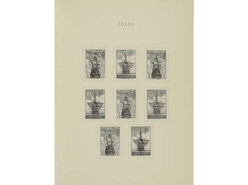 ESPAÑA. ENSAYOS DE COLOR. Colección de ensayos de las emisio