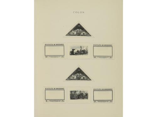 ESPAÑA. ENSAYOS DE COLOR. Colección de ensayos de las emisio