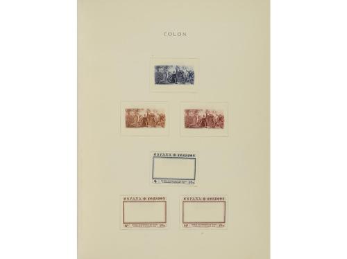 ESPAÑA. ENSAYOS DE COLOR. Colección de ensayos de las emisio