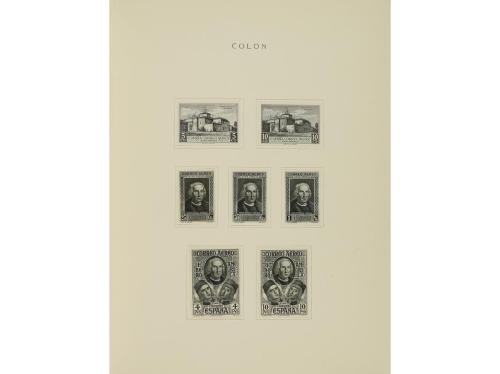 ESPAÑA. ENSAYOS DE COLOR. Colección de ensayos de las emisio