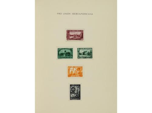 ESPAÑA. ENSAYOS DE COLOR. Colección de ensayos de las emisio