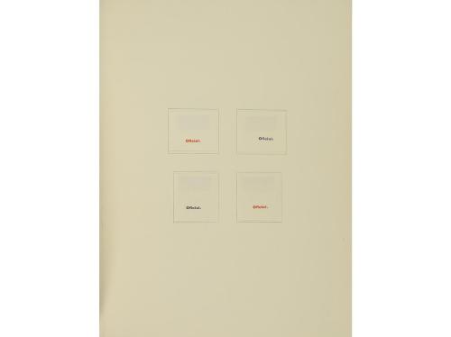 ESPAÑA. ENSAYOS DE COLOR. Colección de ensayos de las emisio