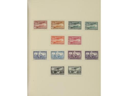 ESPAÑA. ENSAYOS DE COLOR. Colección de ensayos de las emisio