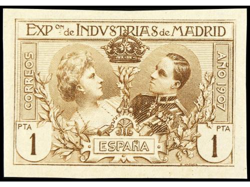 ESPAÑA. EXPO. INDUSTRIAS DE MADRID. ENSAYOS DE COLOR. Juego 