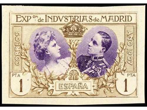 ESPAÑA. EXPO. INDUSTRIAS DE MADRID. ENSAYOS DE COLOR. 1 pta.