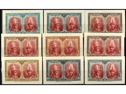 ESPAÑA. CATACUMBAS. ENSAYOS DE COLOR. Conjunto de 26 ensayos