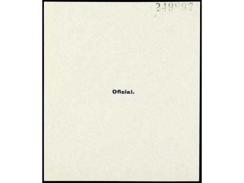 ESPAÑA. UNIÓN POSTAL PANAMERICANA. PRUEBAS DE PUNZÓN. Dos pr