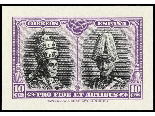 ESPAÑA. CATACUMBAS. ENSAYOS DE COLOR. Conjunto completo de 2